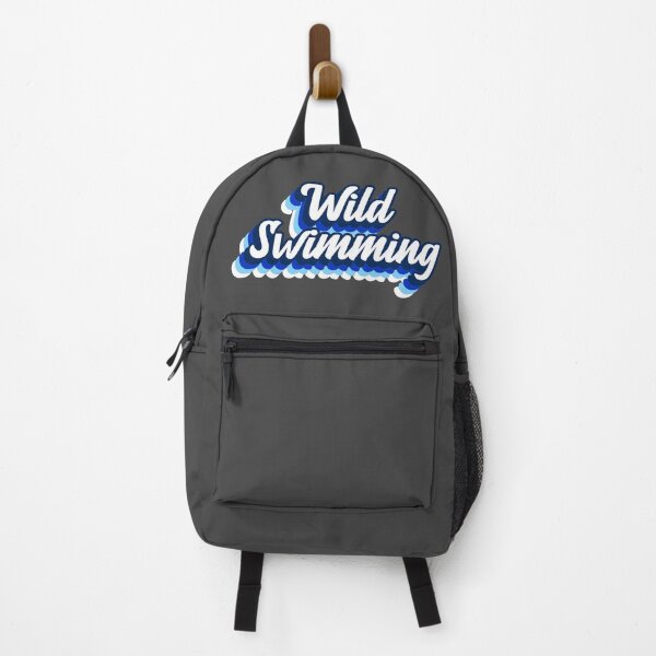 Item preview, Wild Swimming - Blue - Groovy Text - Wild Swimming Tees designed and sold by WildSwimming.