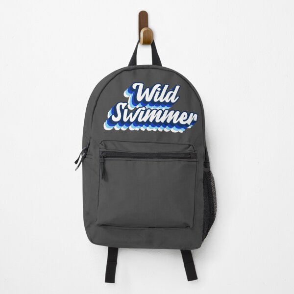 Item preview, Wild Swimmer - Blue - Groovy Text - Wild Swimming Tees designed and sold by WildSwimming.