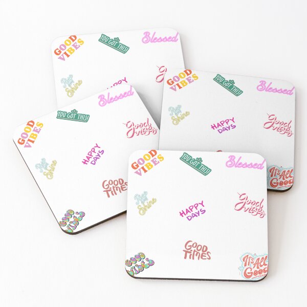 Item preview, Good Vibes, Happy Motivational Inspiration Sayings designed and sold by silviaol.