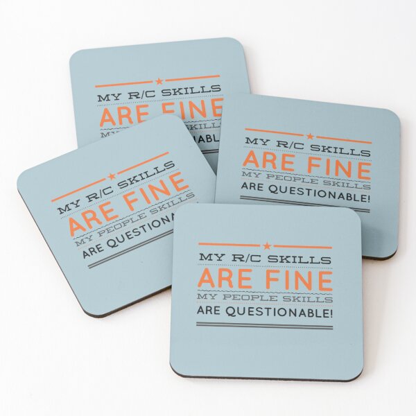 Item preview, MY R/C SKILLS ARE FINEMY PEOPLE SKILLS ARE QUESTIONABLE designed and sold by Make-My-Fun.