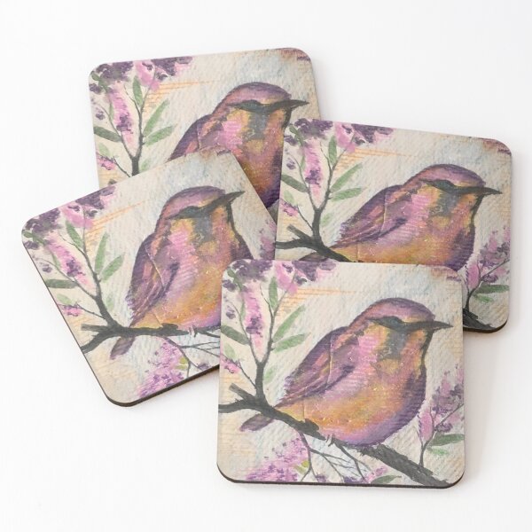 Item preview, watercolor bird  designed and sold by olafekry.