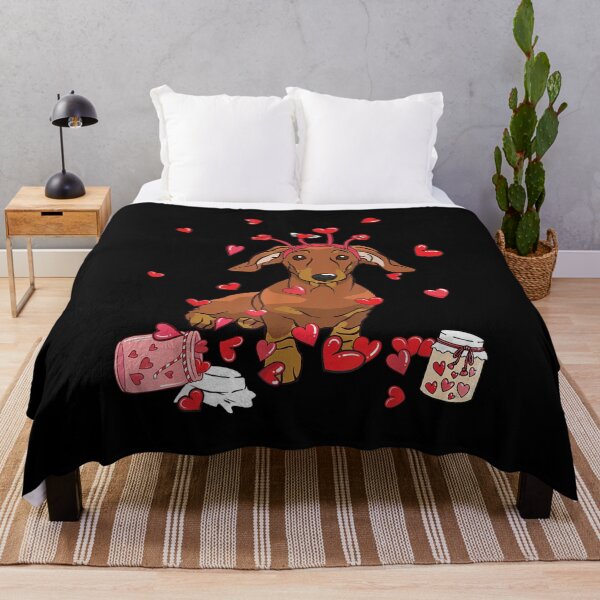 Item preview, Dog Valentine Gift Cute Dachshund Valentine's Day designed and sold by ecomdesign.
