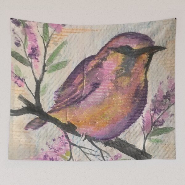Item preview, watercolor bird  designed and sold by olafekry.