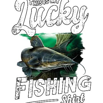 Catfish Funny Gift This Is My Lucky Fishing Shirt Baby One-Piece for Sale  by fantasticdesign