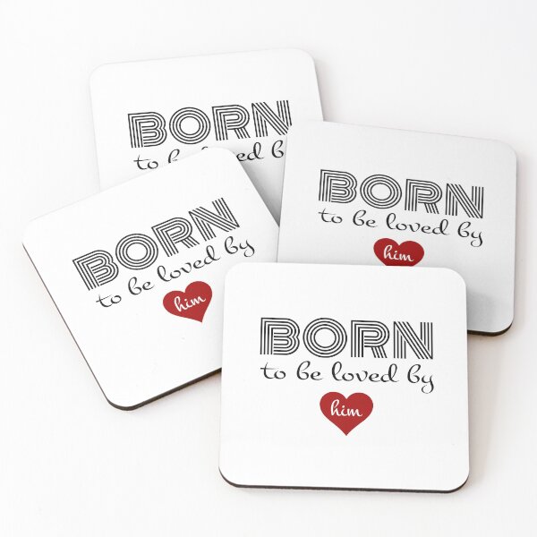 Item preview, Born to be loved by him designed and sold by FashionHeritage.