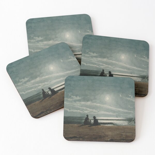 Item preview, Winslow Homer's Moonlight designed and sold by mosfunky.