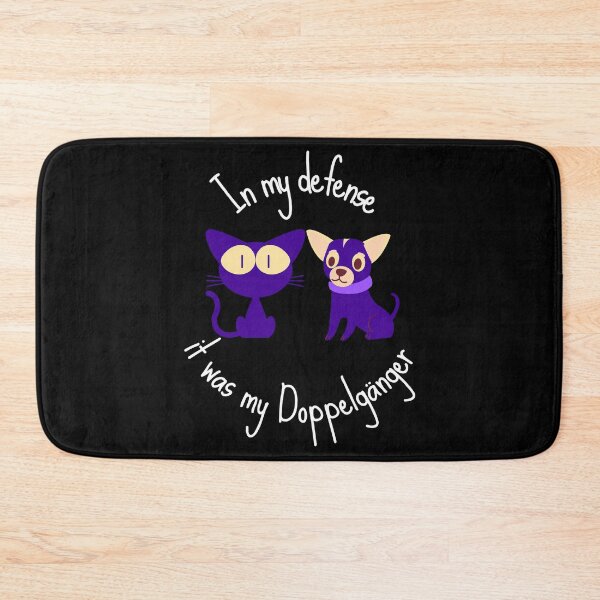 Item preview, In my defense, it was my Doppelganger - Funny Design designed and sold by GoPublicTeam.