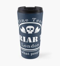 MoriarTea: What People Brew (white) Travel Mug
