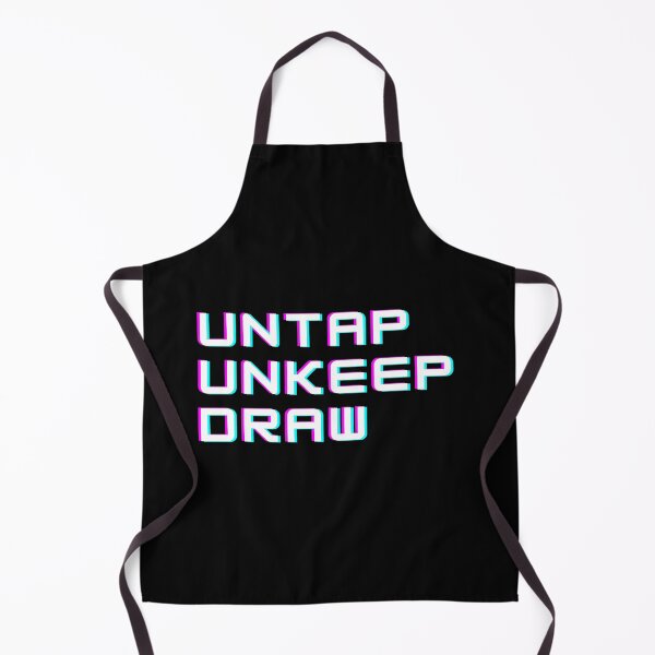 Item preview, Untap Unkeep Draw glitch style designed and sold by SweetbeStore.
