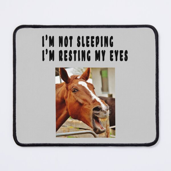 Item preview, I'M NOT SLEEPING, I'M RESTING MY EYES. designed and sold by GOLDFAMILYSHOP.