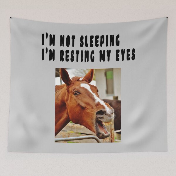 Item preview, I'M NOT SLEEPING, I'M RESTING MY EYES. designed and sold by GOLDFAMILYSHOP.