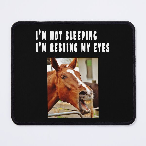 Item preview, I'M NOT SLEEPING, I'M RESTING MY EYES. designed and sold by GOLDFAMILYSHOP.