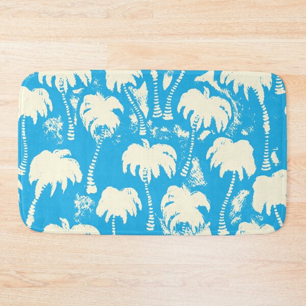 Artikelvorschau, Blue Aloha Palm Trees entworfen und verkauft von Carolina Diaz.