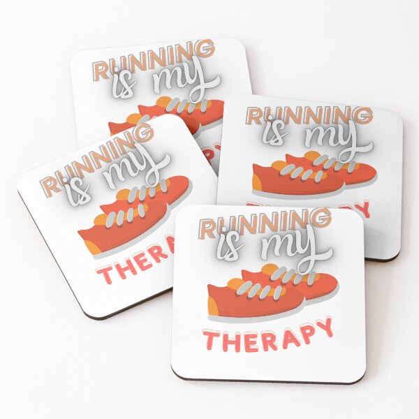 Item preview, Running is my Therapy designed and sold by maaitbahajjoub.