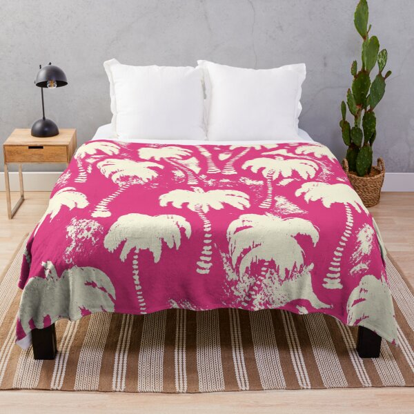 Artikelvorschau, Hot Pink Aloha Palm Trees entworfen und verkauft von Carolina Diaz.