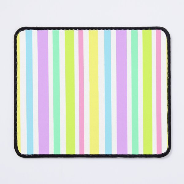Item preview, pastel vertical stripes on white designed and sold by lexicolor.
