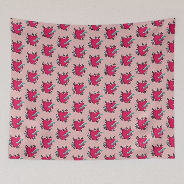 Item preview, Pink Heart Love worm designed and sold by Pacesyte.