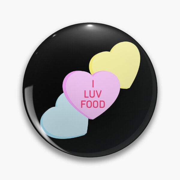 Item preview, Conversation Hearts - I Luv Food - Valentines Day designed and sold by skauff.