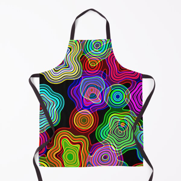 Item preview, Groovy Psychedelic Retro Neon Party Lights designed and sold by Prawny.