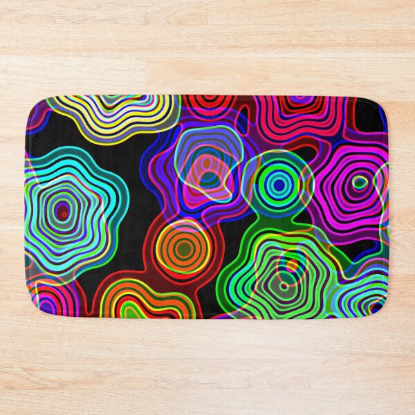 Item preview, Groovy Psychedelic Retro Neon Party Lights   designed and sold by Prawny.