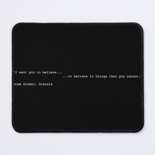 Item preview, Dracula - Bram Stoker Quote designed and sold by whitearmed-hera.