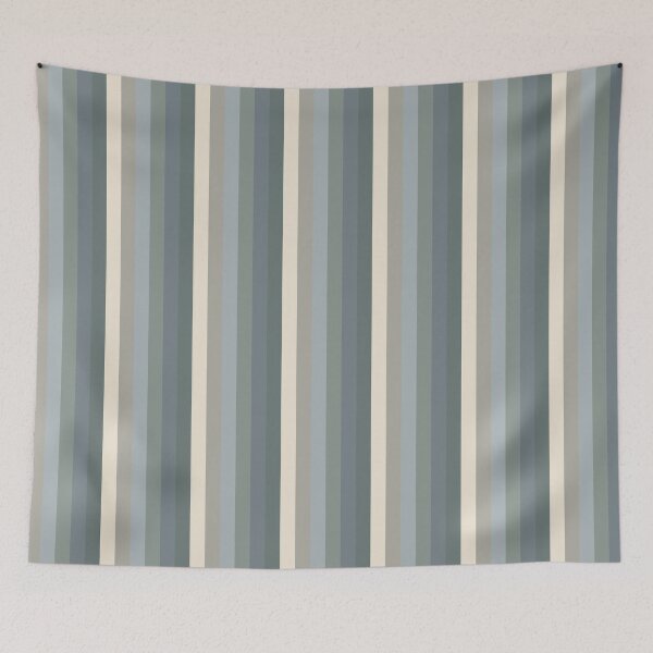 Artikelvorschau, Stripes Blue Grey Green Mix Repeat 5748 entworfen und verkauft von Art in My Loft.