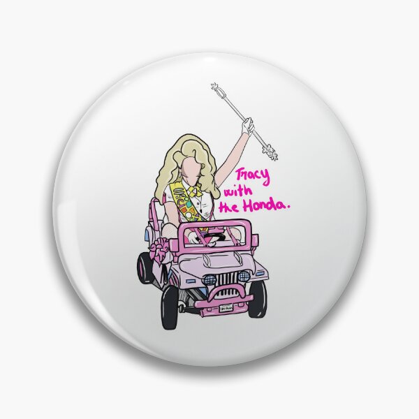 Item preview, Trixie Mattel in a Car (pink text) designed and sold by madebymagda.
