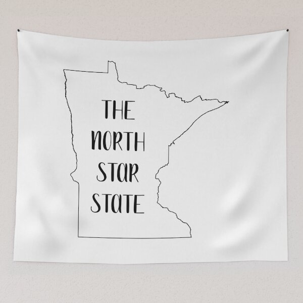 Item preview, Minnesota state line - The north star state designed and sold by J---store.