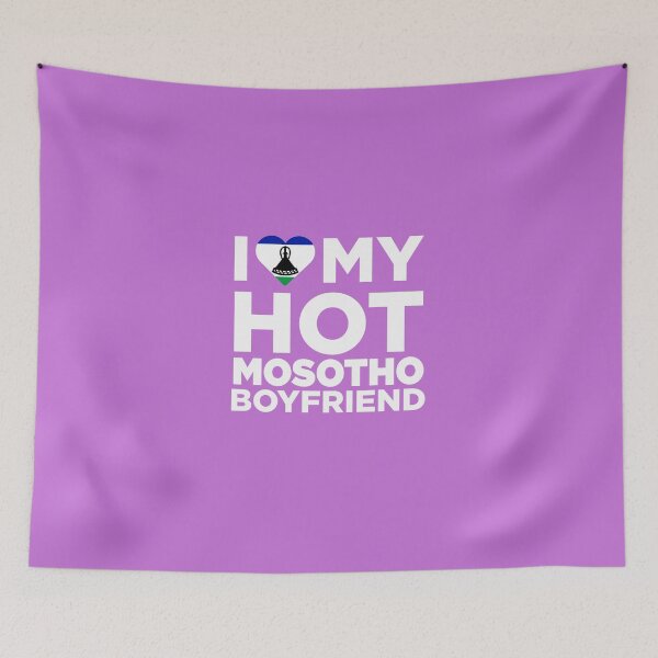 Item preview, I Love My Hot Mosotho Boyfriend  designed and sold by AlwaysAwesome.