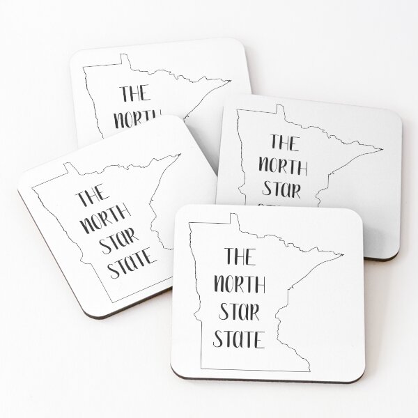 Item preview, Minnesota state line - The north star state designed and sold by J---store.