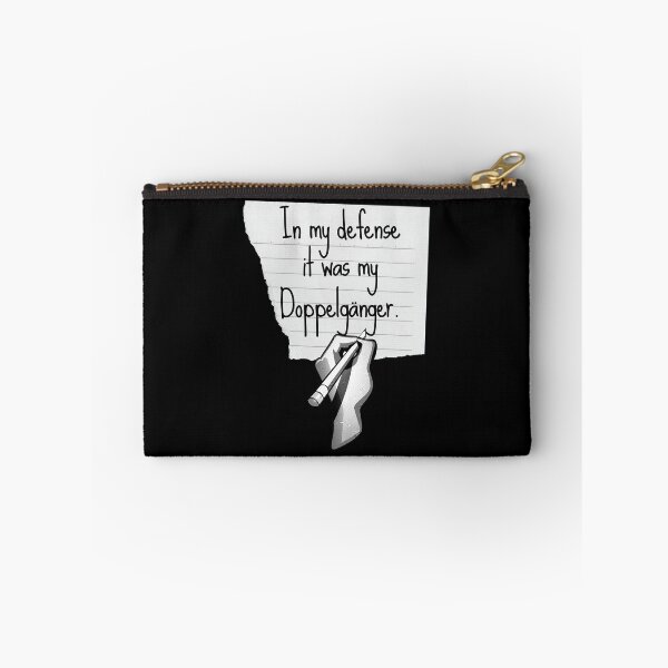 Item preview, In my defense, it was my Doppelganger - Funny Design designed and sold by GoPublicTeam.