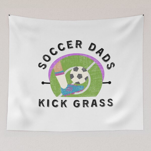 Item preview, Funny Soccer Dad/Soccer Dads Kick Grass- White designed and sold by Designs By YL.