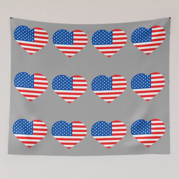 Item preview, The American Flag designed and sold by Rainbows Rock.