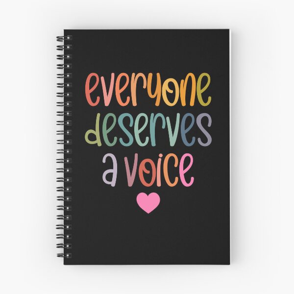 Item preview, Everyone Deserves A Voice designed and sold by MystroDesigns.