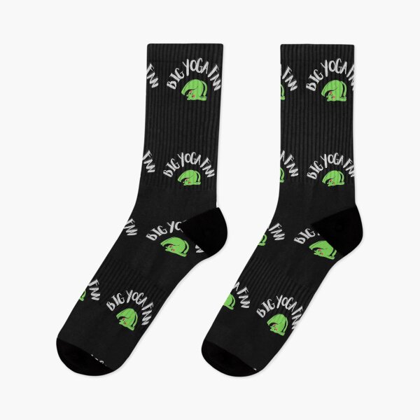 Item preview, Big Yoga Fan Green Cat Design Sports Fitness Exercise designed and sold by LGbubble.