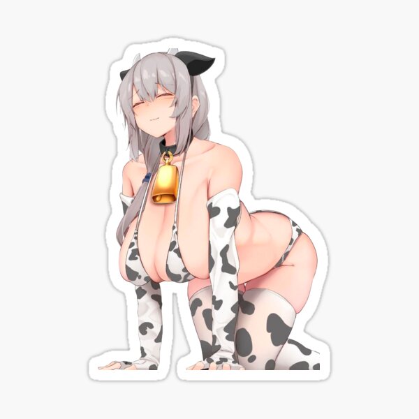 600px x 600px - Cow Girl Stickers for Sale | Redbubble