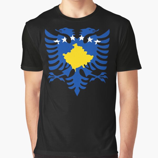 Albania Kosovo flag united Art Board Print by emeksedesign