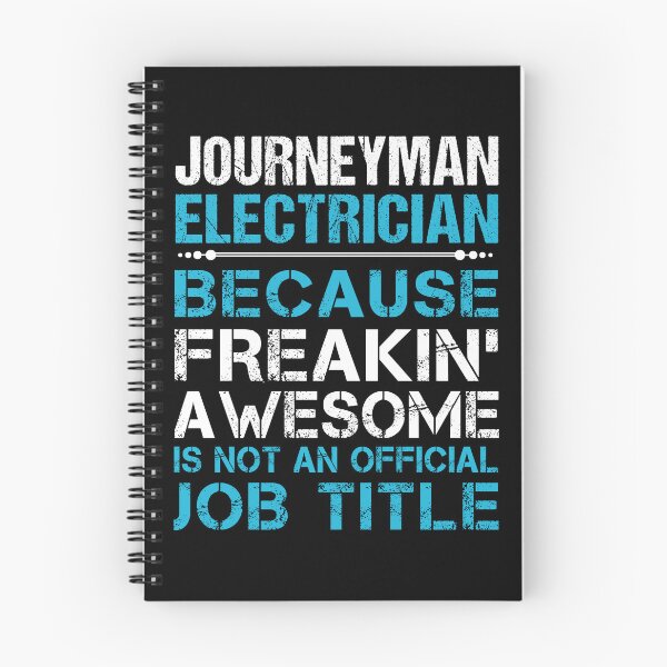 Item preview, Journeyman Electrician T Shirt - Freaking Awesome Job Gift Item Tee designed and sold by oetate4774.