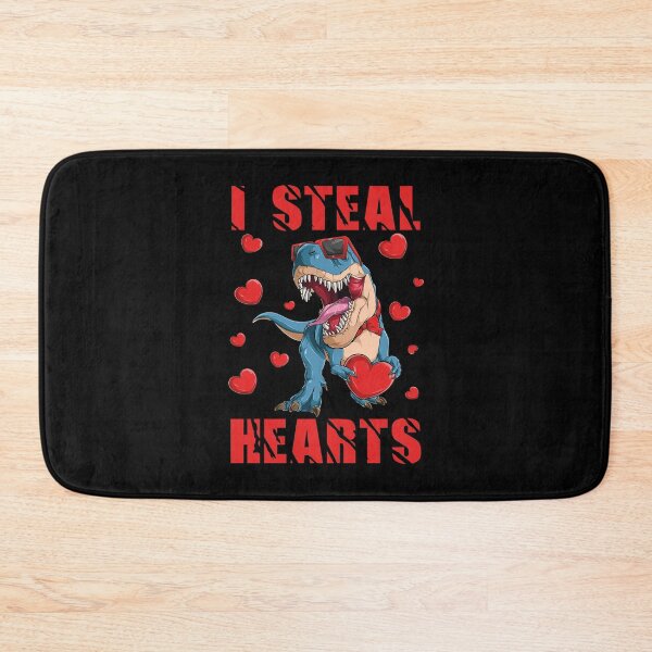 Item preview, I Steal Hearts Dinosaur T rex Lover Valentines Day Kids designed and sold by Tatus Brinal.