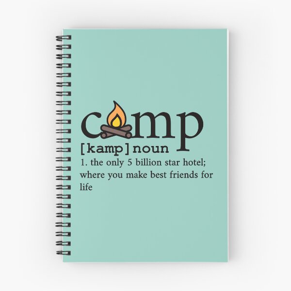 Item preview, Definition of Camping designed and sold by Make-My-Fun.