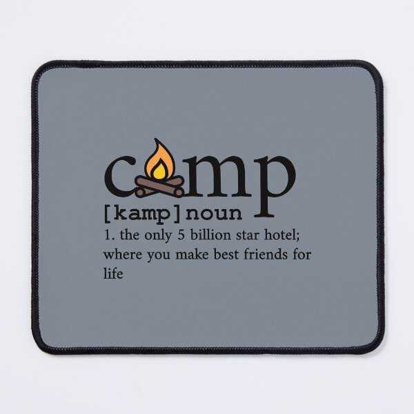 Item preview, Definition of Camping designed and sold by Make-My-Fun.