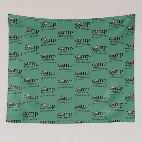 Item preview, Definition of Camping designed and sold by Make-My-Fun.