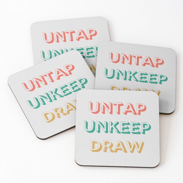 Item preview, Untap Unkeep Draw designed and sold by SweetbeStore.