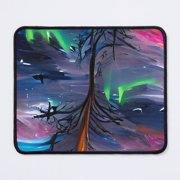 Item preview, Northern lights and a tree designed and sold by FlyingSprinkles.