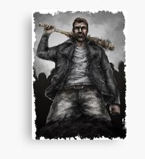 negan - Lucille Canvas Print