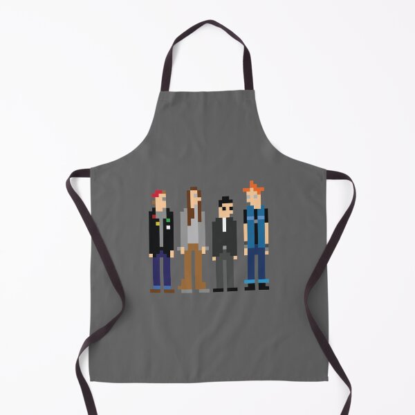 Item preview, Rick, Neil, Mike and Vyvyan - Pixel Art - The Young Ones Inspired designed and sold by RetroTeeStudio.