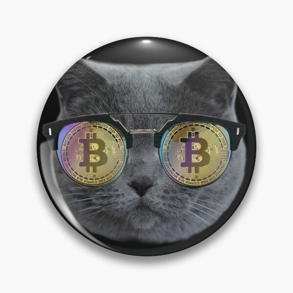 Item preview, Cool Bitcoin Cat  designed and sold by Catspeople.