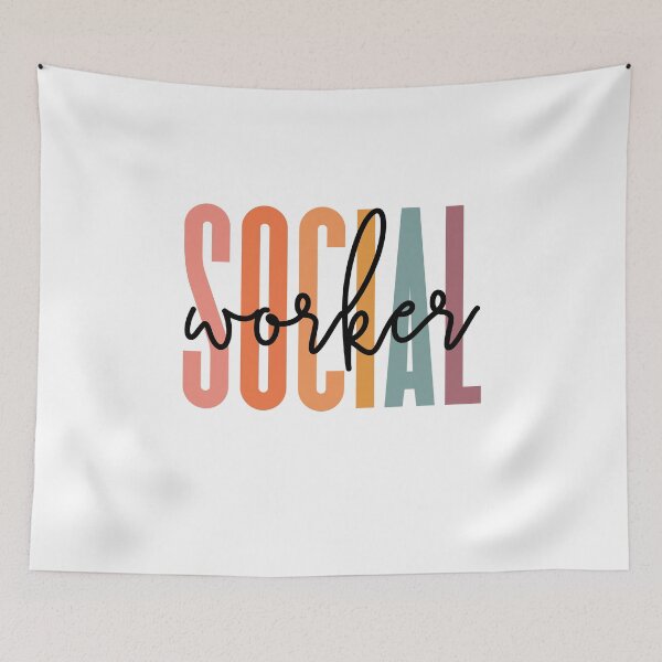 Item preview, Social Worker designed and sold by MystroDesigns.