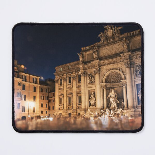 Item preview, trevi fountains square in rome at night designed and sold by franckreporter.