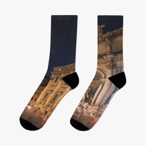 Item preview, trevi fountains square in rome at night designed and sold by franckreporter.